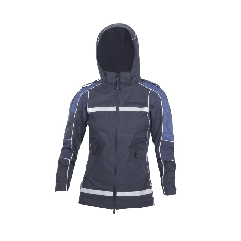 Giacca corta impermeabile donna
