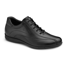 Scarpa uomo mod. ciclista pelle nera